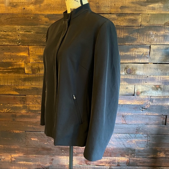Jones New York Zip Front Jacket - Picture 4 of 11
